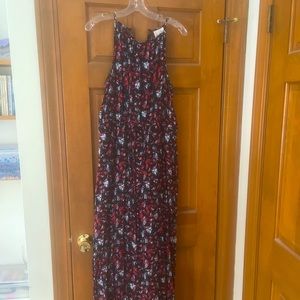 Long flower dress